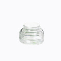 20g 30g 50g Round Clear Color Glass  Cream Jar Opener With Cream Storage